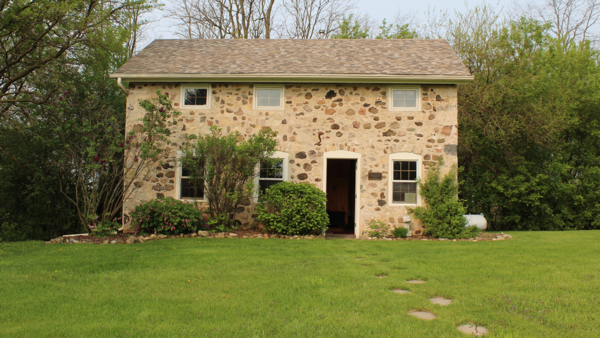 Masonry built building in Barton, Wisconsin as a part of the St. Agnes Convent