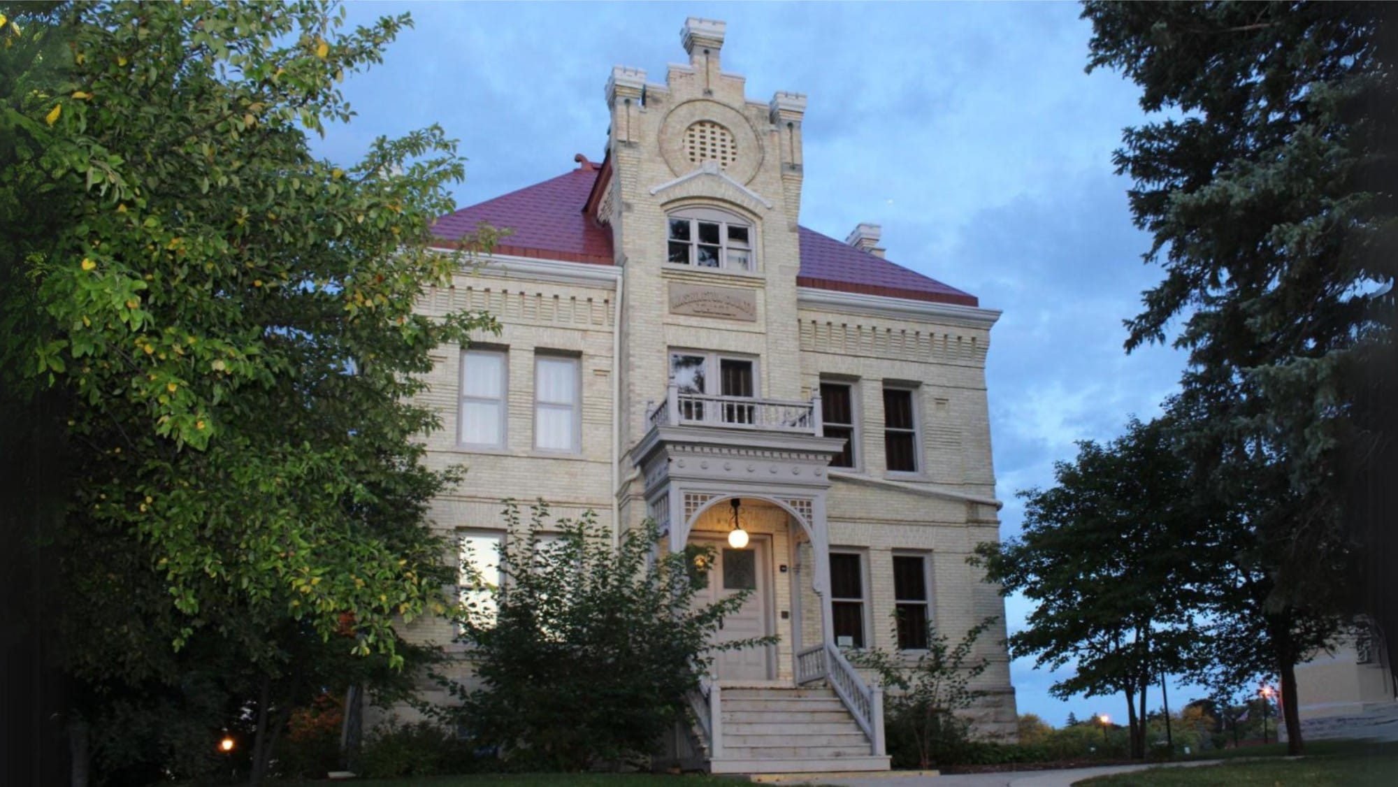 Historic 1886 Jailhouse of The Tower Heritage Center in West Bend, Wisconsin