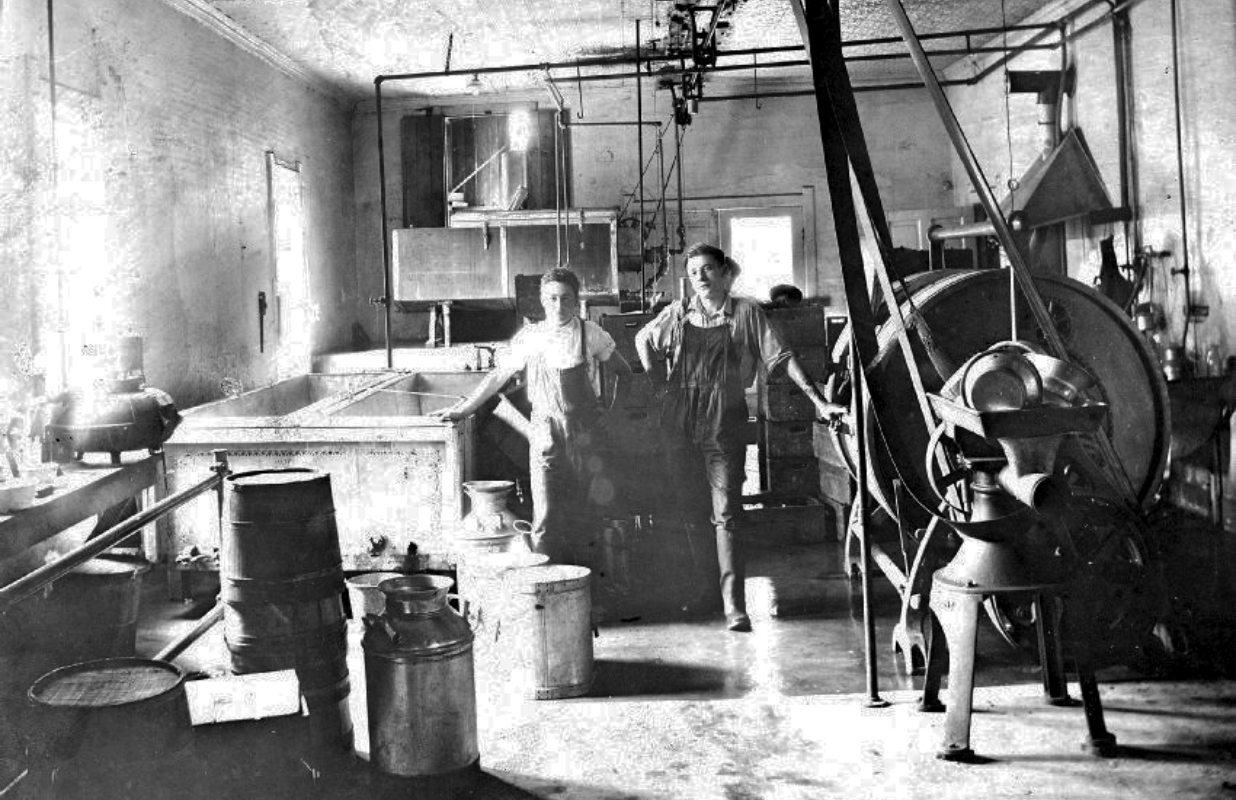 Historic cheese factory in Washington County, Wisconsin