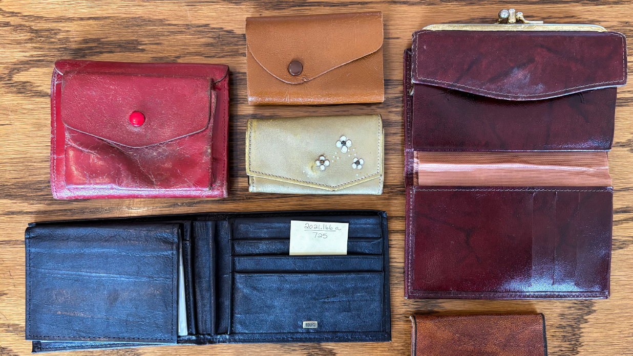 Amity Leather Company wallets made in West Bend, Wisconsin